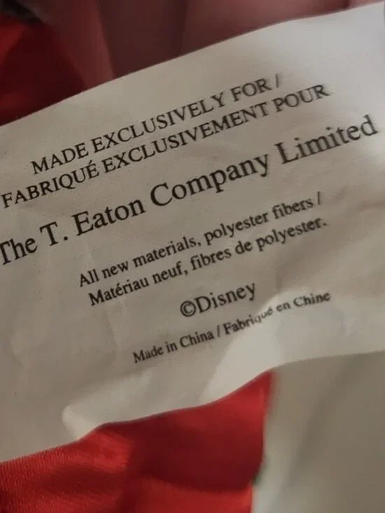 Disney Lucky 1991 Dalmatian Dog Plush Stuffed Animal Christmas Present Eaton Toy - Picture 5 of 9